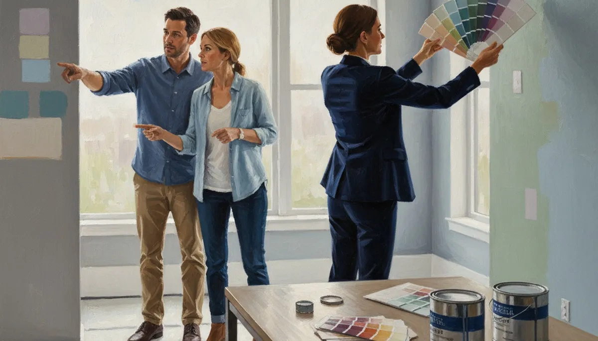Green Bay, WI color consultation for home painting with expert palette selection for interiors and exteriors