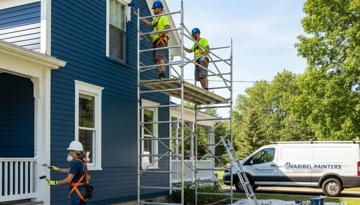 Professional painting contractor serving Green Bay, WI for interior and exterior house painting