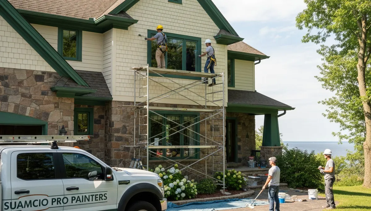 Painting contractor in Green Bay, WI providing professional residential and commercial painting services